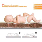 Culla convertibile JOYMOR 8 in 1, include 2 materassi, si trasforma in culla, culla media, culla a grandezza naturale, lettino da giorno, lettino per bambini e box.