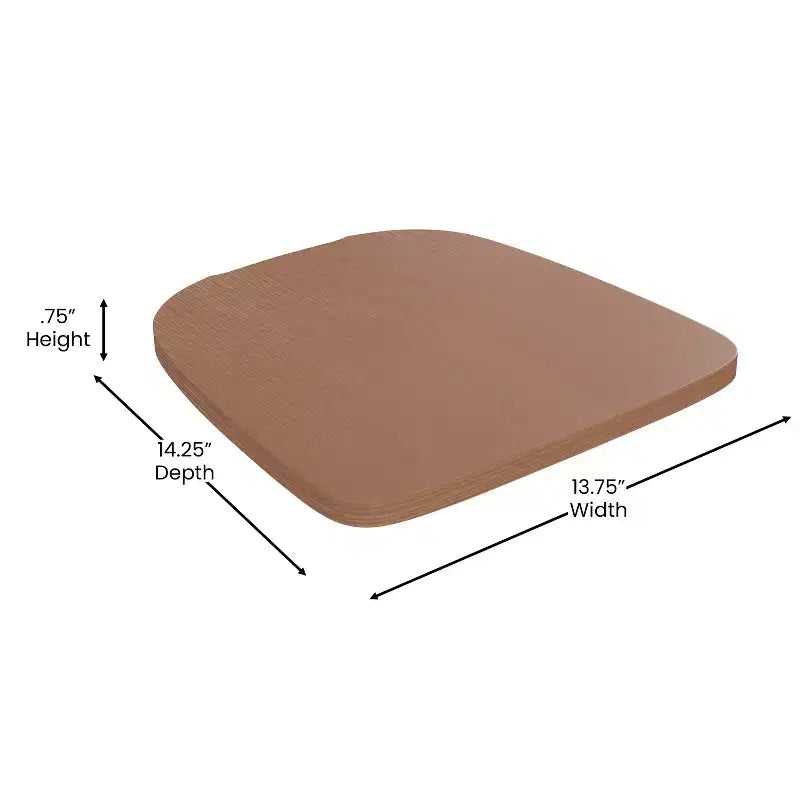 Flash Furniture Luna, sedia impilabile da interno ed esterno in metallo di livello commerciale con braccioli, seduta in polistirene per tutte le stagioni e schienale con stecche verticali