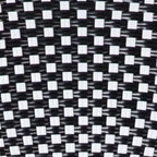 Flash Furniture Bordeaux, Set di 2 Sedie Impilabili da Bistrò Commerciale per Interni/Esterni, Schienale e Seduta in Rattan PE, Struttura in Alluminio con Stampa Effetto Bambù