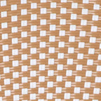 Flash Furniture Lourdes - Chaise bistrot empilable commerciale pour l'intérieur/extérieur, dossier et assise en rotin PE, cadre en aluminium imprimé bambou