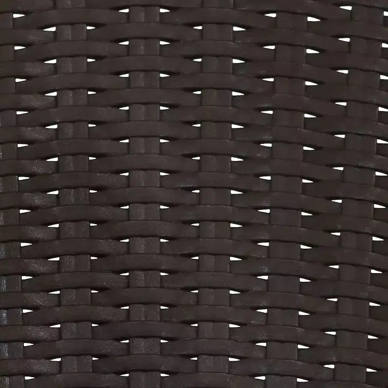 Chaise de salle à manger Sunnydaze Segesta d'extérieur/d'intérieur de qualité commerciale en plastique au design imitation bois, résistante aux intempéries