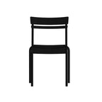 Flash Furniture Nash, sedia impilabile in acciaio per uso commerciale, sedia senza braccioli da interno ed esterno con schienale a 2 doghe, set da 2