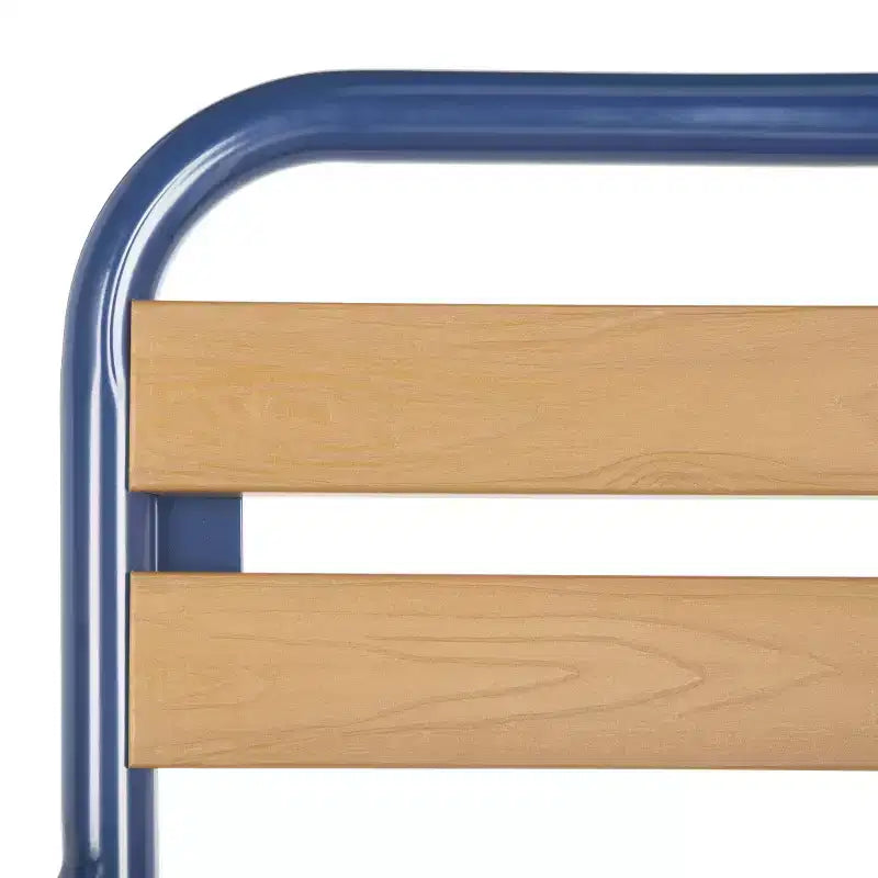 Sedia Rayton (Set da 2) - Interno/Esterno - PAT4039 - Marrone/Blu - Safavieh