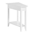 Convenience Concepts Tavolino a cuneo American Heritage con ripiano