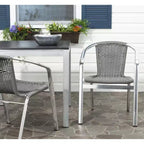 Sedia con braccioli impilabile Wrangell - Interno/Esterno - FOX5207 - Safavieh