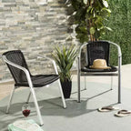 Sedia con braccioli impilabile Wrangell - Interno/Esterno - FOX5207 - Safavieh