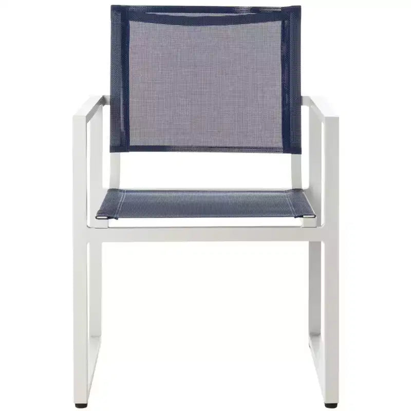 Sedia Neval (Set di 2) - Interno/Esterno - PAT4041 - Blu/Bianco - Safavieh