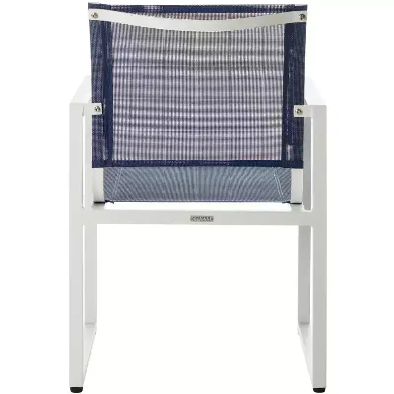 Sedia Neval (Set di 2) - Interno/Esterno - PAT4041 - Blu/Bianco - Safavieh