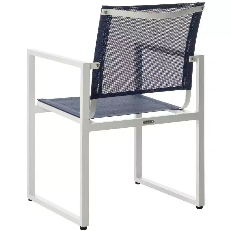 Sedia Neval (Set di 2) - Interno/Esterno - PAT4041 - Blu/Bianco - Safavieh