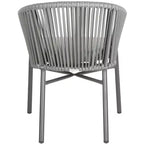 Sedia Stefano in corda (Set da 2) - Interno/Esterno - PAT4026 - Grigio - Safavieh