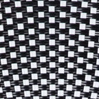 Flash Furniture Confezione da 2 Sedie Bistrò Impilabili Commerciali da Interno/Esterno Bordeaux con Braccioli, Rattan PE e Telaio in Alluminio con Stampa Effetto Bambù