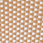 Sedia impilabile Merrick Lane Celia in stile Thonet, sedile in rattan PE e telaio in metallo per uso interno/esterno