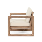 Sedia Club da Esterno Stefan in Legno di Acacia con Cuscini di Christopher Knight Home
