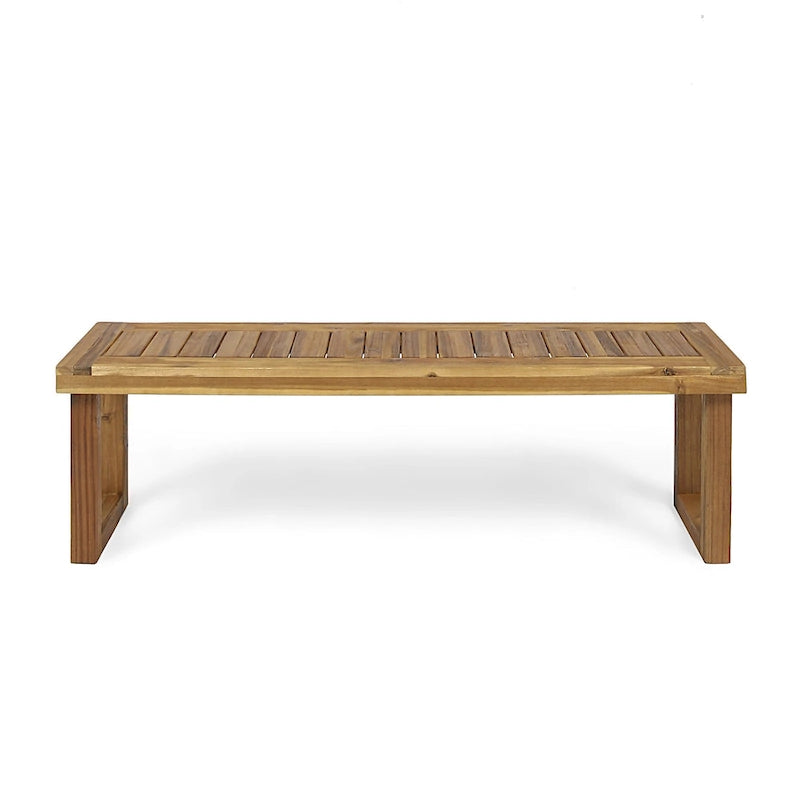 Panca da esterni Roder in legno di acacia di Christopher Knight Home