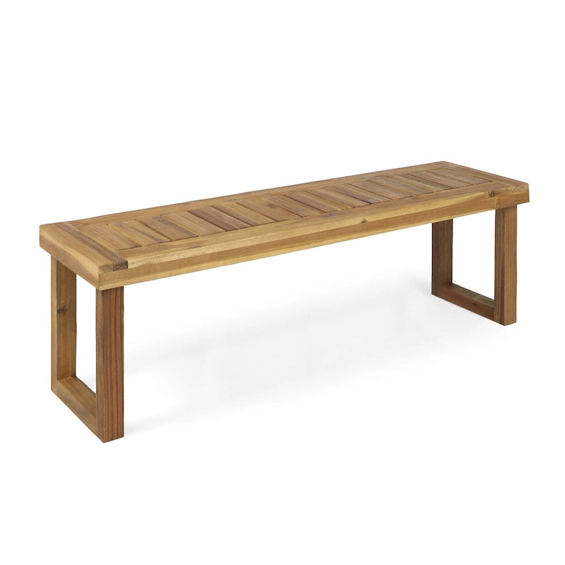 Panca da esterni Roder in legno di acacia di Christopher Knight Home
