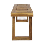 Panca da esterni Roder in legno di acacia di Christopher Knight Home