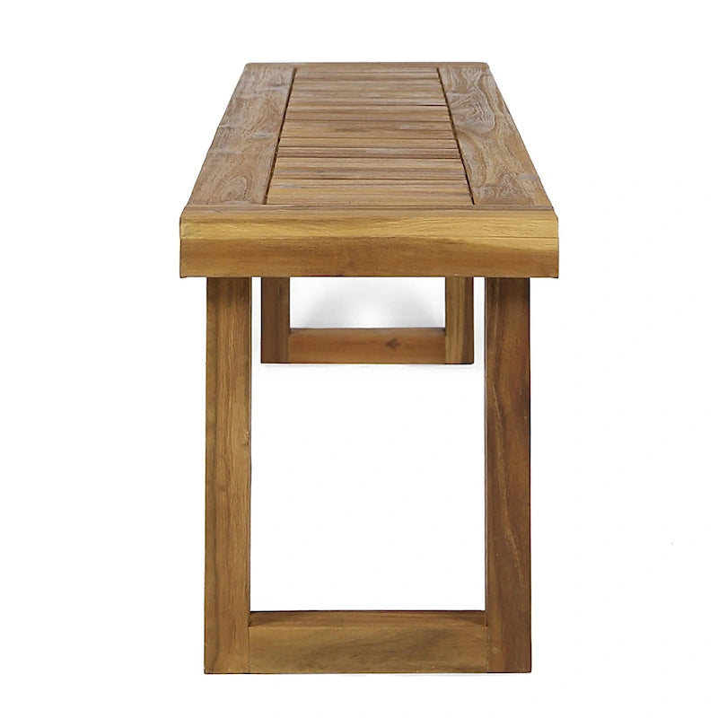 Panca da esterni Roder in legno di acacia di Christopher Knight Home