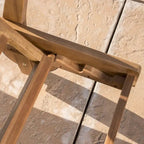 Sdraio Perla da esterno in legno di acacia (set da 2) di Christopher Knight Home