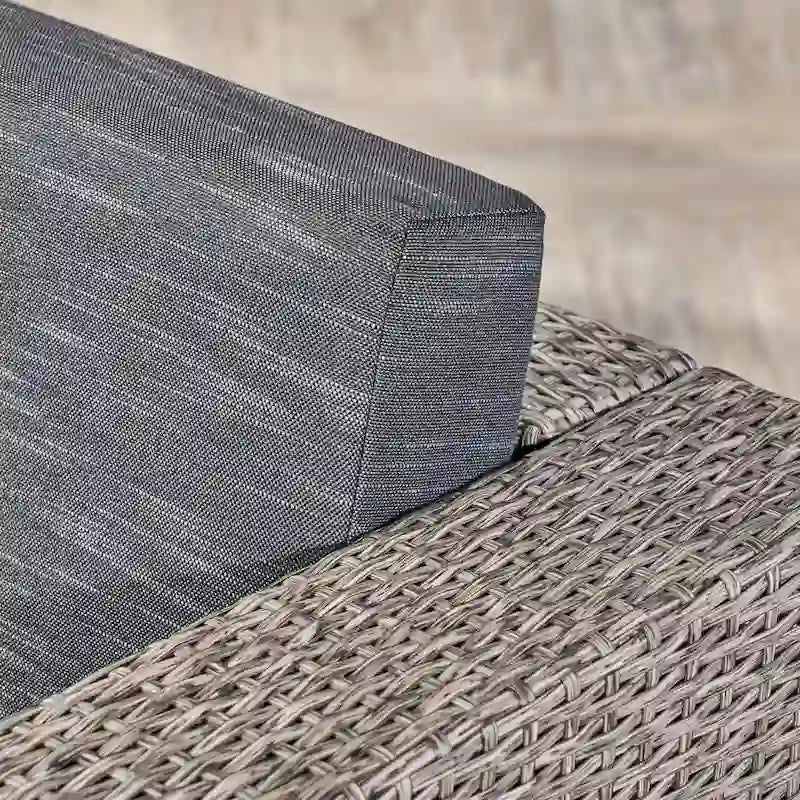 Set di 4 poltrone girevoli Eli Outdoor con braciere rotondo di Christopher Knight Home