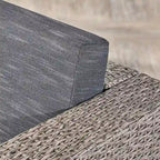 Set di 4 poltrone girevoli Eli Outdoor con braciere rotondo di Christopher Knight Home