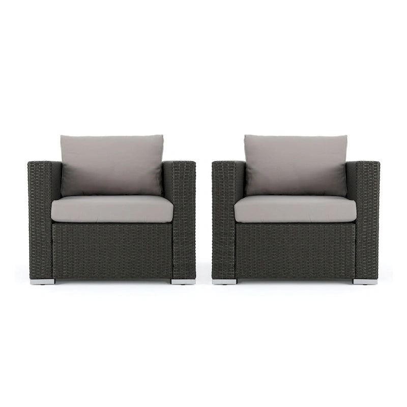Santa Rosa Wicker Outdoor Club Chair by Christopher Knight Home