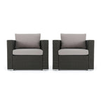 Santa Rosa Wicker Outdoor Club Chair by Christopher Knight Home