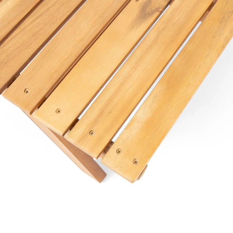 Ensemble de patio extérieur 2 pièces en bois d'acacia Sedona par Christopher Knight Home