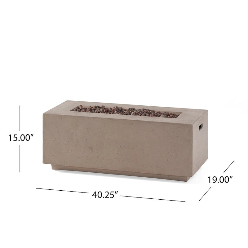 Set divano componibile a U a 8 posti Brava Outdoor in legno di acacia con braciere di Christopher Knight Home