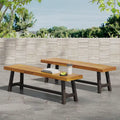 Christopher Knight Home Carlisle Panche da esterno in legno di acacia