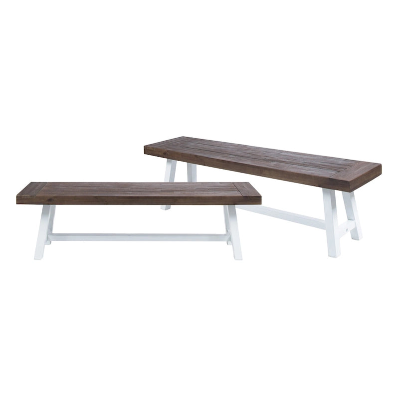 Christopher Knight Home Carlisle Panche da esterno in legno di acacia
