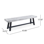 Christopher Knight Home Carlisle Panche da esterno in legno di acacia