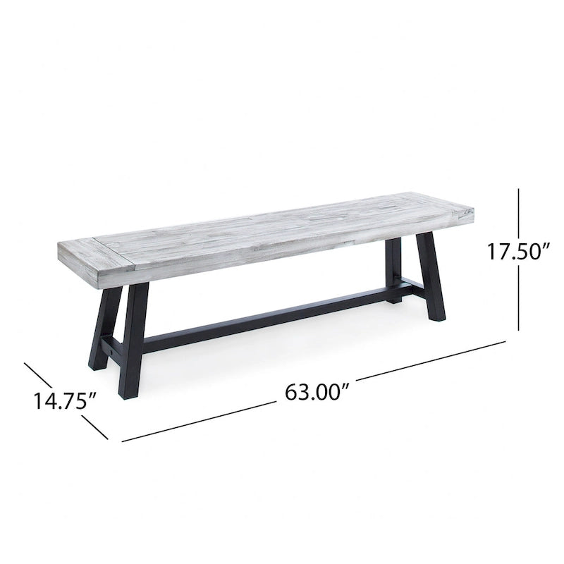 Christopher Knight Home Carlisle Panche da esterno in legno di acacia