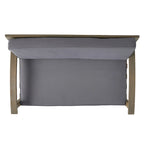 Causeuse et table de jardin en acacia rembourrées Peyton de Christopher Knight Home