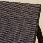 Set da salotto da esterno in vimini Waikiki da 8 pezzi con cuscini di Christopher Knight Home