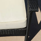 Set da salotto da esterno in vimini Waikiki da 8 pezzi con cuscini di Christopher Knight Home