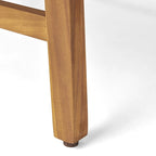 Ensemble de canapé d'extérieur en acacia Illona par Christopher Knight Home