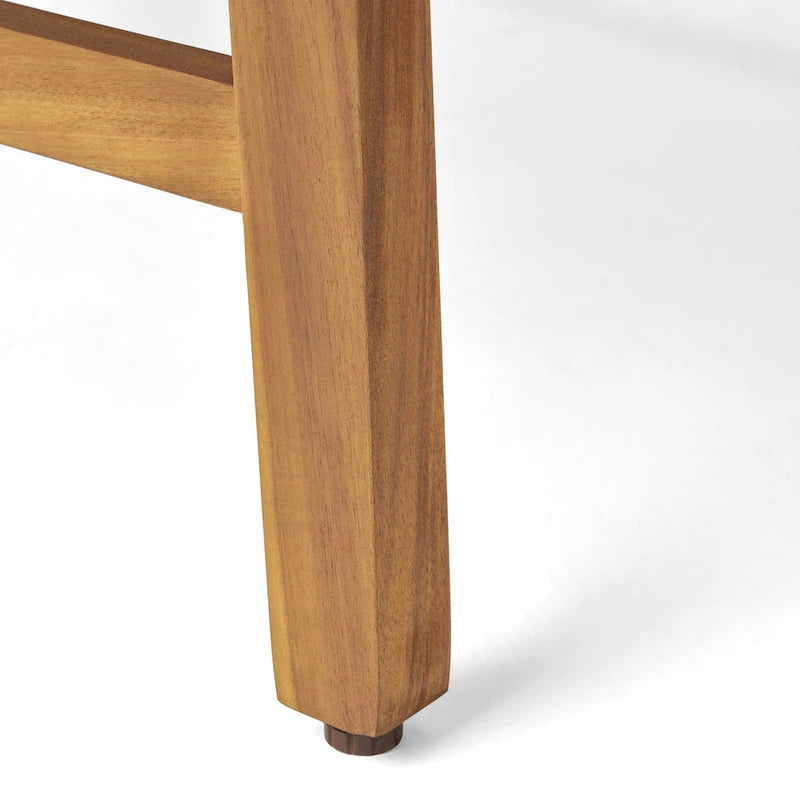 Ensemble de canapé d'extérieur en acacia Illona par Christopher Knight Home