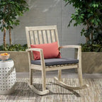 Montrose Traditional Outdoor Acacia Wood Rocking Chair by Christopher Knight Home