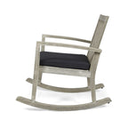Chaise à bascule traditionnelle d'extérieur en bois d'acacia Montrose par Christopher Knight Home