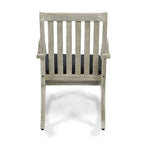 Chaise à bascule traditionnelle d'extérieur en bois d'acacia Montrose par Christopher Knight Home