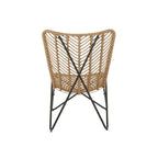 Galtin Sedie accentate da esterni in vimini e ferro (set da 2) di Christopher Knight Home