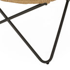 Galtin Sedie accentate da esterni in vimini e ferro (set da 2) di Christopher Knight Home