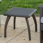 Set da salotto da esterno in vimini a 5 pezzi Honolulu con cuscini di Christopher Knight Home