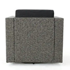 Poltrona girevole Puerta Outdoor in vimini di Christopher Knight Home