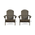 Chaises Adirondack pliantes Bellwood Outdoor en bois d'acacia (lot de 2) par Christopher Knight Home