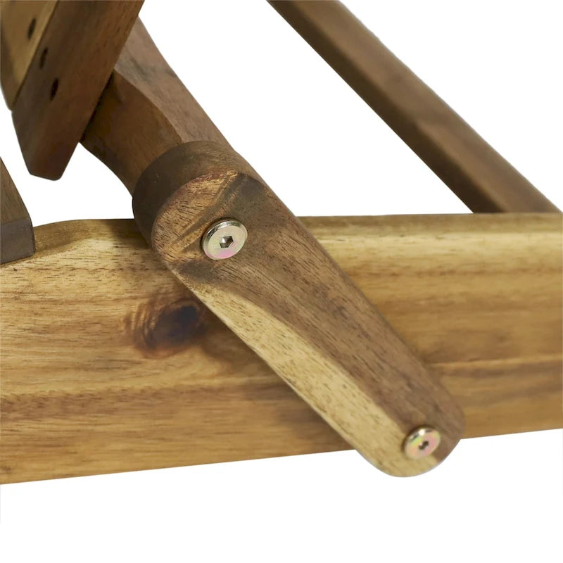Chaises Adirondack pliantes Bellwood Outdoor en bois d'acacia (lot de 2) par Christopher Knight Home