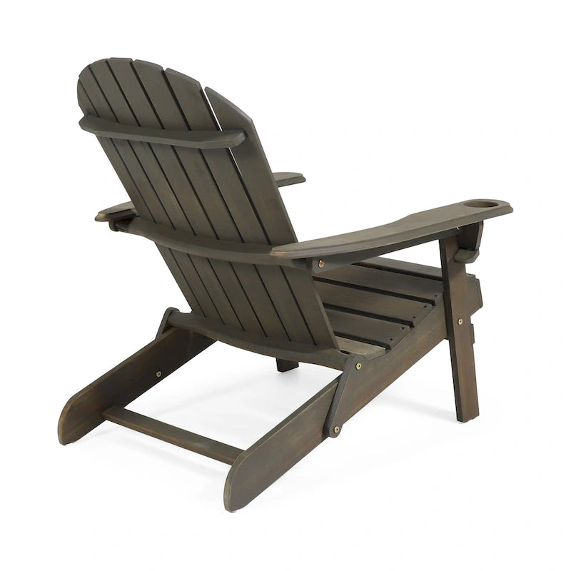 Chaises Adirondack pliantes Bellwood Outdoor en bois d'acacia (lot de 2) par Christopher Knight Home