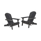 Chaises Adirondack pliantes Bellwood Outdoor en bois d'acacia (lot de 2) par Christopher Knight Home