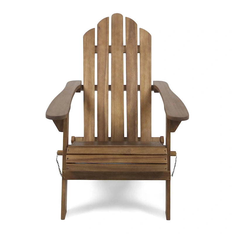 Chaise Adirondack pliante Hollywood en acacia par Christopher Knight Home