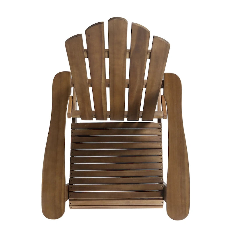Chaise Adirondack pliante Hollywood en acacia par Christopher Knight Home